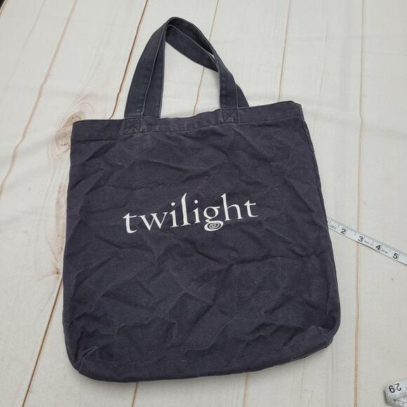 Team Edward Twilight Black Tote Bag - Picture 5 of 7